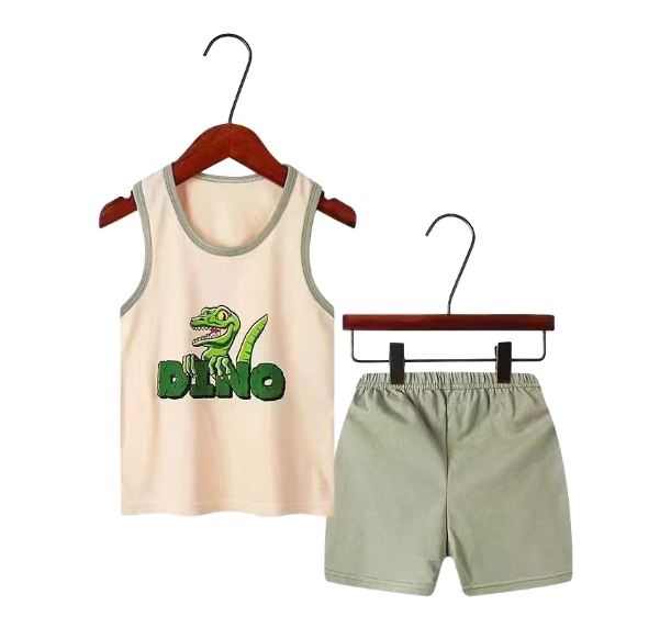 Baby Corp (0-4Y) Boy Clothes Terno for Kids Boys Fashion Sando Shorts Set Summer Tshirt D6