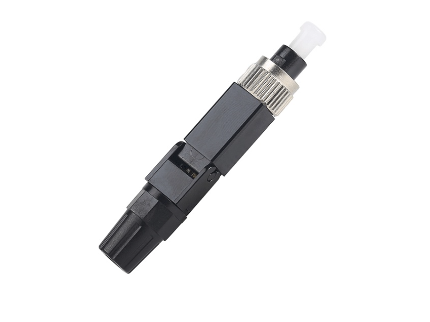 Pre-embedded Fiber Optic FC Quick Cold Connector for FTTH Fiber Optic Drop Cable Cords Adapter 10pcs