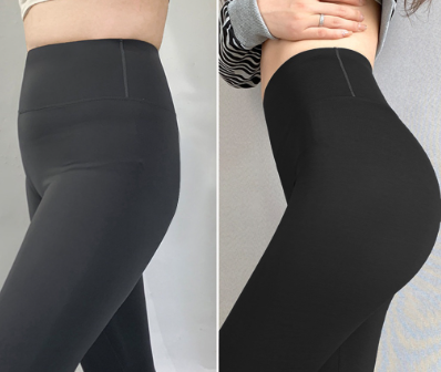 Lovito Casual Plain High Waist Shark Pants Basic Leggings for Women LNE02002