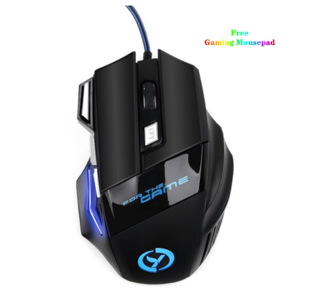 G5 High Speed Gaming Mouse with Mouse Pad