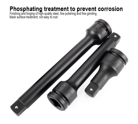 Harden Impact Extension Bar Crmo Material Electric And Pneumatic (Industrial) 75, 125, 250mm 1/2"
