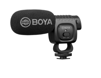 Boya BY-BM3011 Camera Microphone Professional Condenser Mic for Smartphones Android DSLR Cameras Camcorders Audio Recorder