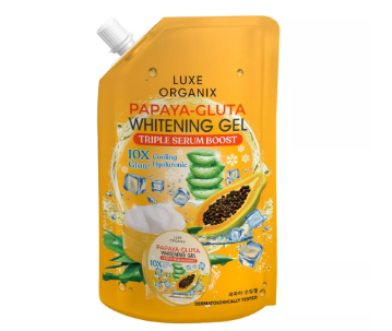 Luxe Organix Papaya+Gluta Whitening Gel 200ml