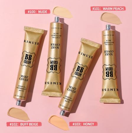 Kimuse Full Coverage Matte BB Cream Long-lasting Waterproof Makeup Matte Oil Control Concealer