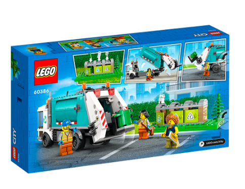 Lego 60386 City Recycling Truck 261 pcs Building Blocks