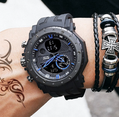 Waterproof Men's Military Luxury Multifunctional Outdoor Watch