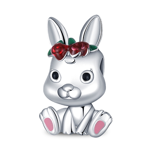 Genuine 925 Silver Little Boy Fox Rose Pyramid Mummy Charms Fit Original Charm Bracelets Diy Moon Cat Schnauzer Pendant For Jewelry S16
