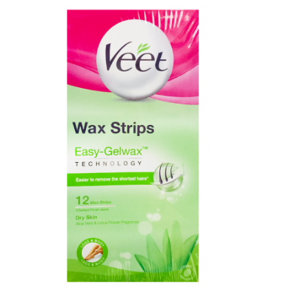 Veet Wax Strips For Legs 12s