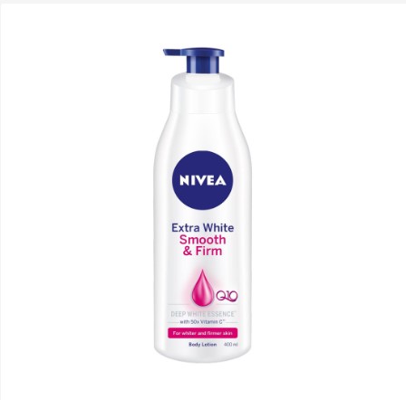 Nivea Body Extra White Smooth and Firm Lotion Whitening Lotion and Firming Lotion 400ML