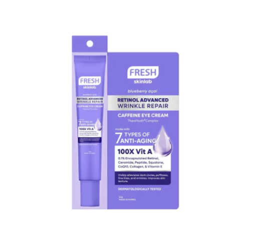 FRESH Skinlab Retinol Advanced Wrinkle Repair Caffeine Eye Cream 20g