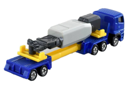 Tomica Mitsubishi Fuso Super Great Pole Trailer Die-cast