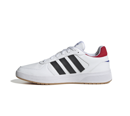 Adidas CourtBeat Men's Shoes Cloud White/Core Black/Better Scarlet HQ1762