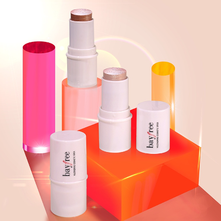 Bayfree 3 In 1 Cosmetic Stick Blush Highlight Contour Moisturizing Multi Use Makeup