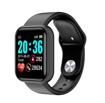 Y68 Waterproof Smart Watch Bluetooth Sports Fitness Tracker Men's and Women's Smart Bracelet