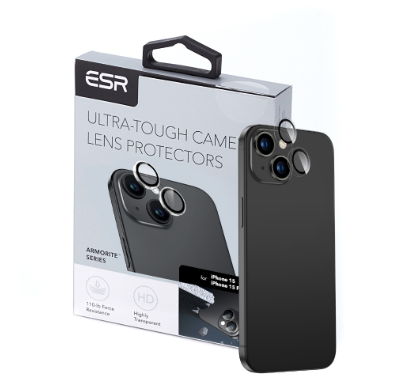 Esr Camera Lens Protector For Iphone 15/15 Plus - Clear