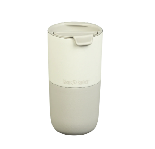 Klean Kanteen Insulated Drinkware Rise Lowball with Flip Lid 16oz, Tofu