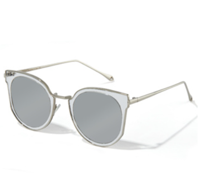 Cyxus Polarized Sunglasses Fashion cat eye design for Men/Women Mirrored Sun Glasses Shades with UV400 1713