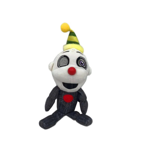 25cm FNAF Freddy Fazbear Plush Toys Golden Bear Nightmare Cupcake Foxy Balloon Boy Clown Stuffed Dolls  F22
