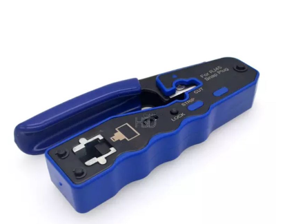 RJ45 Crimper  Passthrough With Cutter