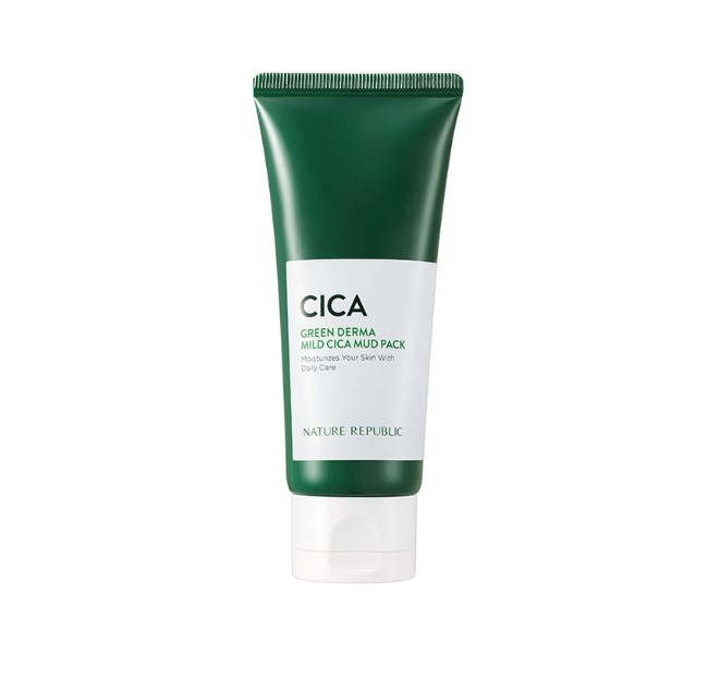 Nature Republic Green Derma Mild Cica Mud Pack
