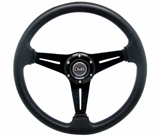 Dub Steering Wheel 25D (Black) Steering Wheels & Accessories