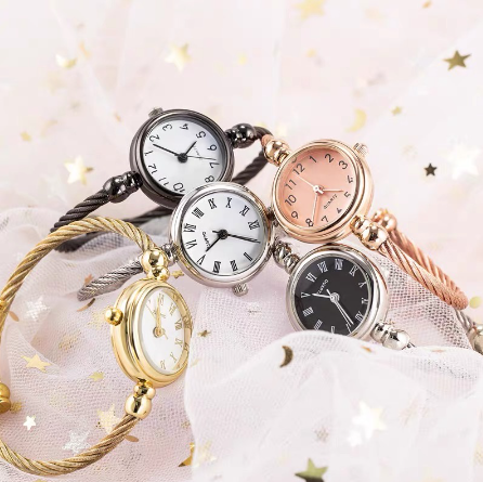 Geneva Twisted Strap Femme Style Jewelry Bangle Watch Jewelry