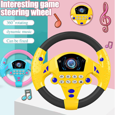 iBaby Steering Wheel Toy Manibela Car Ckn Toys Spinner Toy For Kids Baby Early Educational Toy