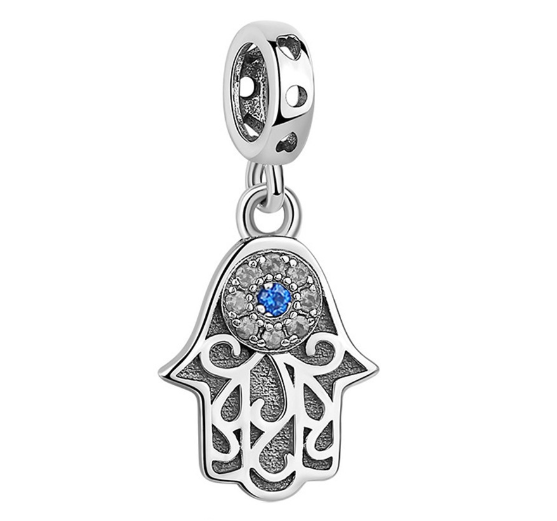 Travel Series Dangle Charms 925 Silver Bracelet Accessories Coffee Football Beads Charm d24