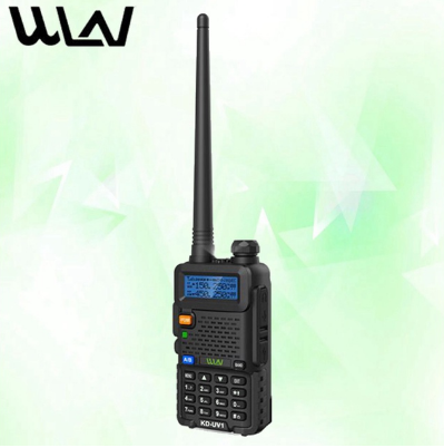 WLN KD-UV1 Dual Band UHF VHF 5W 199 Channel Two-Way Walkie Talkie Radio 5W