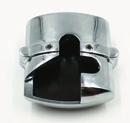 Chrome Motorcycle Rear Brake Pedal Pad Cover For Harley XL For Honda For Shadow 750 1100 For Yamaha V-Star 1100