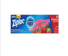 Ziploc Storage Bags Gallon 20's
