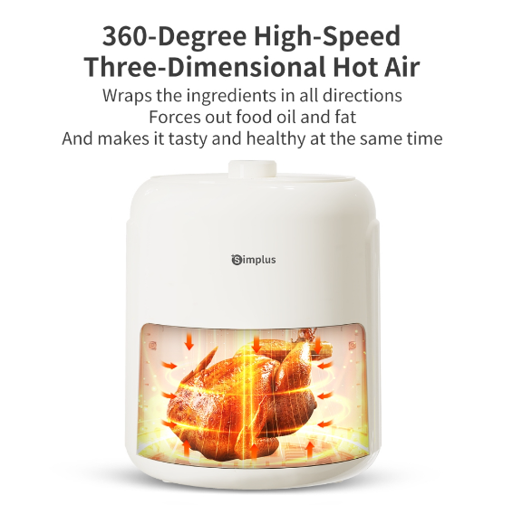 Simplus 2.3L Air fryer Oil-Free Healthy Cooking Non-Stick Household Multi Functional
