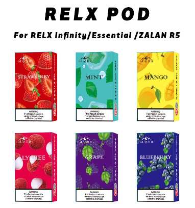 Original Authentic Glacier Infinity Pro Pods (Single pod) RELX Pod Pro Menthol