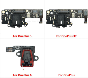Ear Earphone Audio Headphone Jack Port Connector Board Flex Cable Repair Parts For OnePlus 6 3 3T