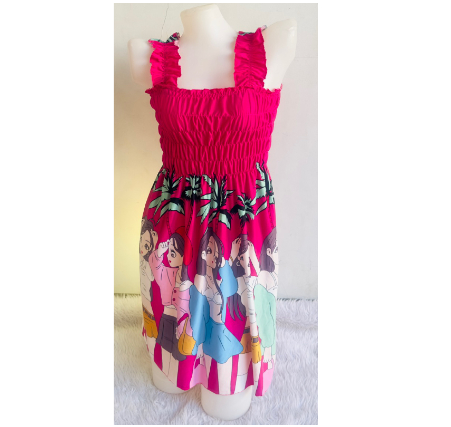 RUFFLES Mini Smocking || Maternity Dress || Summer Dress ||Above the knee up to Medium Size J
