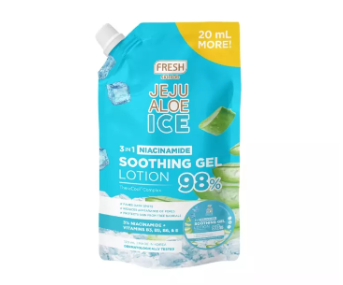 Fresh  with BT21 Jeju Aloe Ice Soothing Gel Lotion 120mL