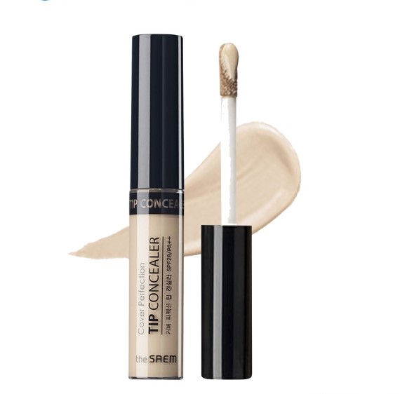 The Saem Cover Perfection Tip Concealer 01 Clear Beige