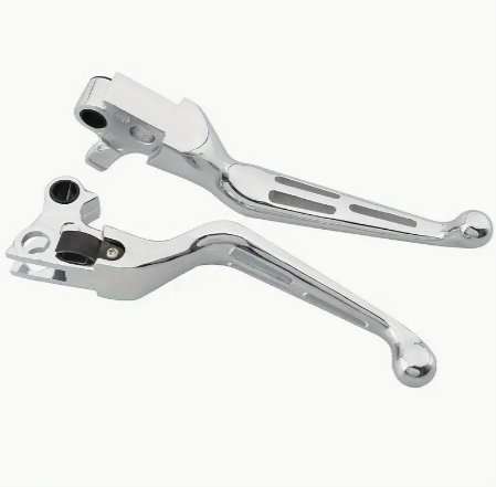 2pcs Motorcycle Aluminum Slotted Brakes Clutch Levers For Sportster 883 For Dyan For Glide For Touring