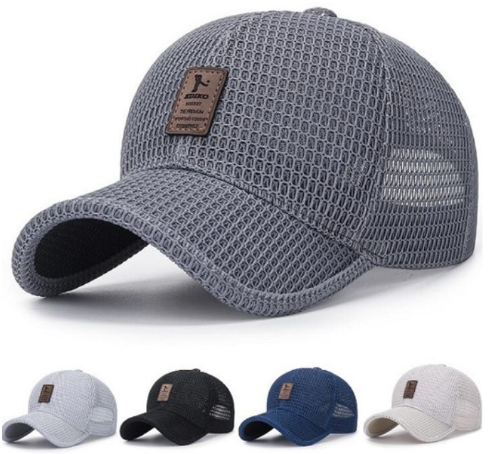 Visor Cap /Breathable Quick Drying Mesh Baseball Caps Summer Net Cap Caps For Men