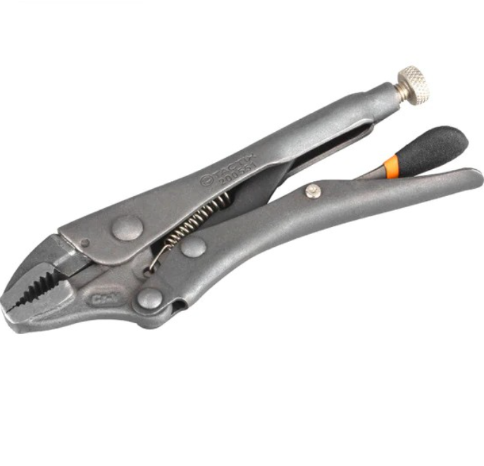 Tactix ME200553 Locking Plier 175mm 7 inches (Chrome)