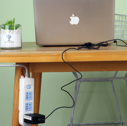 Self-Adhesive Socket Fixer Wall Mounted Sticker Plug-in Board Home Cable Wire Organizer Power Strip Holder