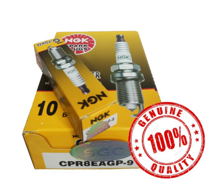 NGK SPARK PLUG G-POWER PLATINUM (CPR8EAGP-9) 100% Original