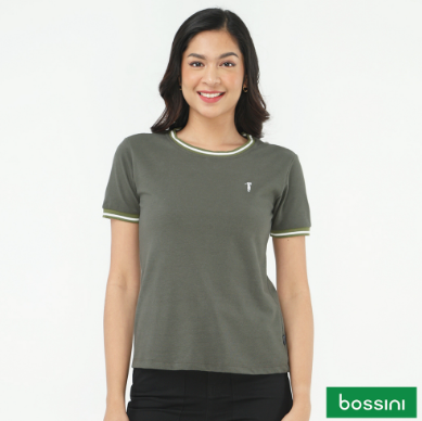 Bossini Ladies Pique Short Sleeves Blouse OST03-0007