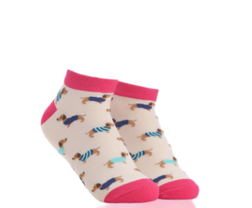 Iconic Socks Dachshund Dog Women's Ankle Socks