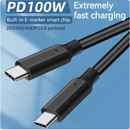 Usb Type C To Usb C Cable Pd Pd 100W Fast Charging Charger Type-C Wire Cord for Samsung Xiaomi Type C Usb C Cable Accessories