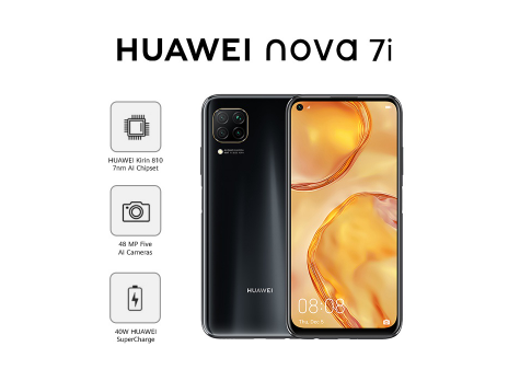 HUAWEI Nova 7i Smartphone  6.4 inches Screen Display  8 GB RAM +128 GB ROM
