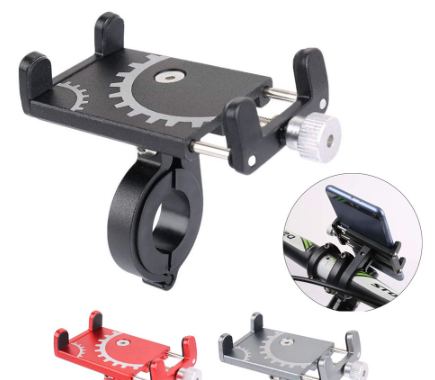 Bicycle Cycling Phone Holder Mount Aluminum Alloy