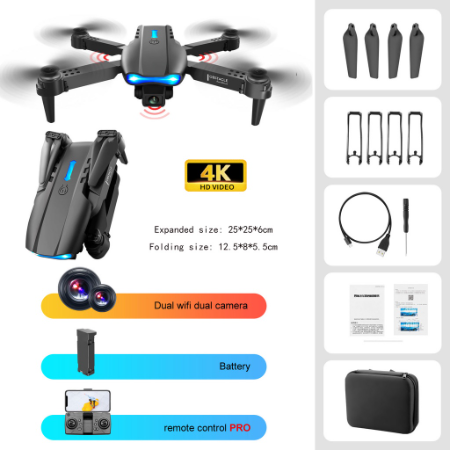 E99 RC Drone 4K HD Dual camera WIFI