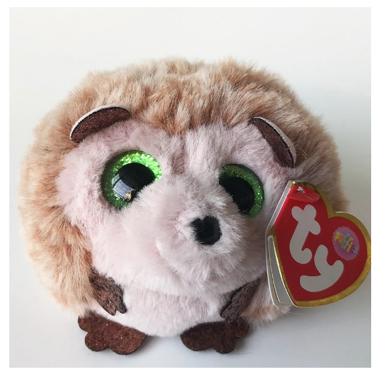 10cm Ty Big Eyes Stuffed Pea Stuffed Bubble Ball Series Animal Collection Unicorn Rat Owl Monkey Boy Girl Birthday Gift A4