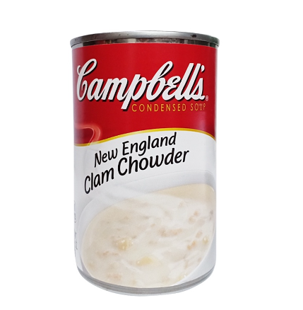 Campbells New England Clam Chowder Soup 298g